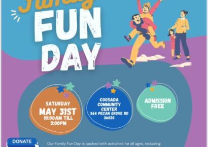 Family Fun Day set for Coosada May 31; Vendors, volunteers and donations needed