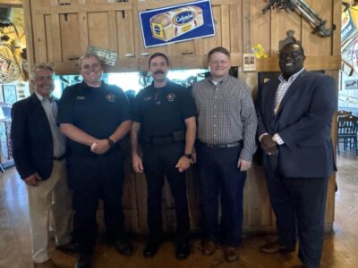 Prattville Chamber Luncheon sponsored by Day Structures; Prattville Fire Department Captain guest speaker