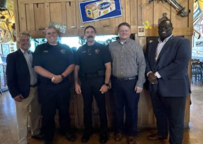 Prattville Chamber Luncheon sponsored by Day Structures; Prattville Fire Department Captain guest speaker