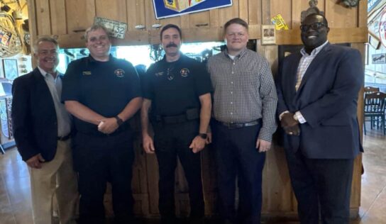 Prattville Chamber Luncheon sponsored by Day Structures; Prattville Fire Department Captain guest speaker