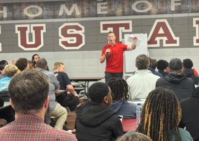 Millbrook Middle hosts annual Fritters and Father Figures event with Speaker Charlie Goodyear