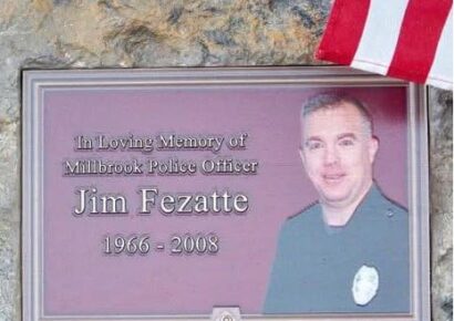 Millbrook Chief remembers Officer Jim Fezatte, who was killed in the line of duty 17 years ago today