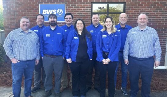 Early risers attend Prattville Chamber of Commerce Coffee Connections sponsored by BWS Technologies