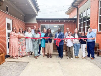 PJHS hosts reception to celebrate opening of Library Media Center, Garden and Outdoor Learning Space