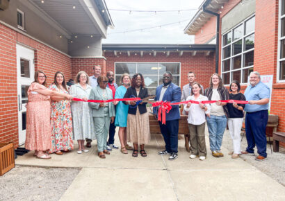 PJHS hosts reception to celebrate opening of Library Media Center, Garden and Outdoor Learning Space