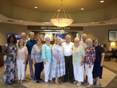First Community Bank Millbrook celebrates Cofounder’s 100th Birthday