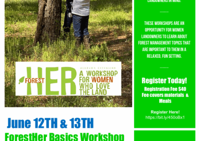 Alabama Cooperative Extension System to host ForestHER Basics workshop June 12-13 in Jemison