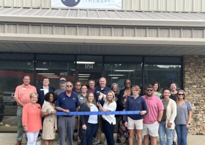 P4 Physical Therapy celebrates grand opening with proper Millbrook Area Chamber of Commerce ribbon cutting