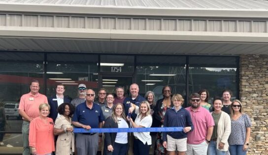 P4 Physical Therapy celebrates grand opening with proper Millbrook Area Chamber of Commerce ribbon cutting