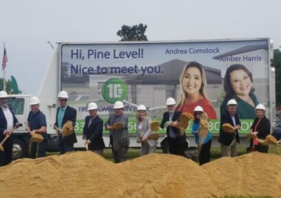 First Community Bank breaks ground in historic event for Pine Level