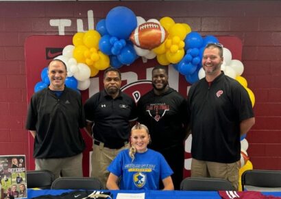 Mady-Cate Lindsey is Prattville High School’s first ever flag football signee
