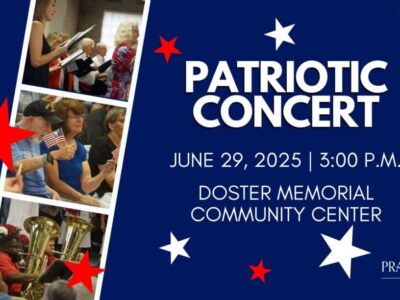 Prattville’s Patriotic Concert is Sunday; Please bring a non-perishable food item for this FREE event