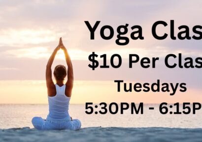 Yoga Classes for all levels available at Millbrook Senior Center each Tuesday