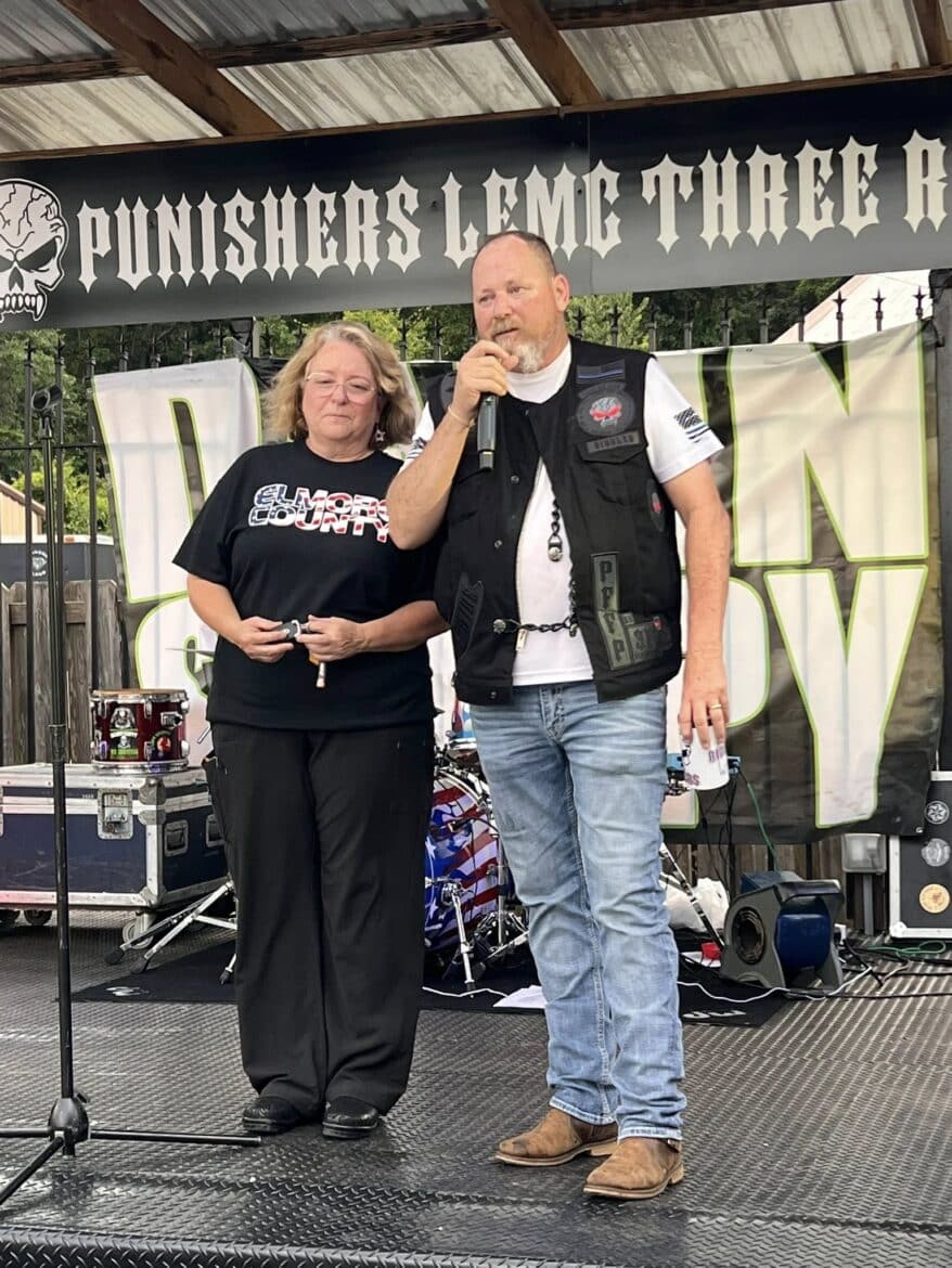 Punishers Poker Run participants