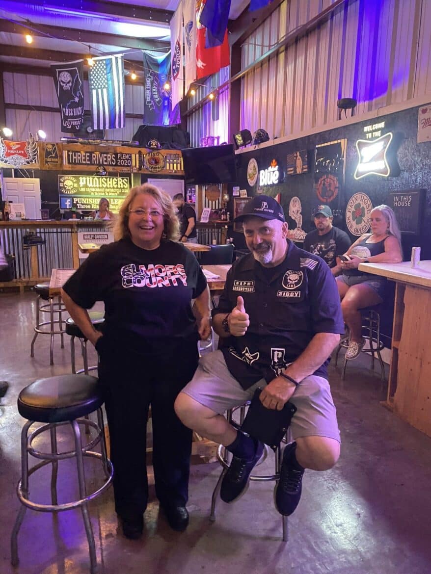 Punishers Poker Run participants