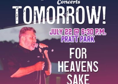 The final CreekWalk Summer Concert series to recognize Daniel Pratt’s birthday Tuesday at Pratt Park