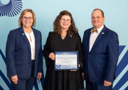 Brenda Dennis of the Millbrook Area Chamber of Commerce Graduates from Institute for Organization Management