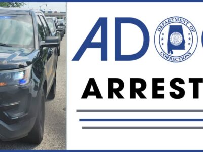 ADOC correctional officer trainee arrested in Monroe County for Marijuana possession first-degree