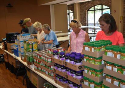 Area church members step up to help Meals on Wheels for Christmas in July