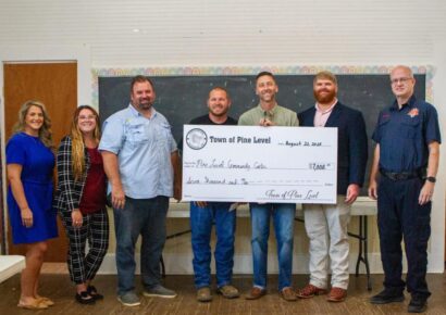 Town of Pine Level invests in community center, volunteer fire department