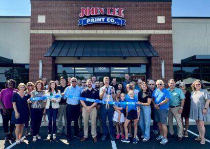 John Lee Paint Co. commemorates opening of Millbrook location with Chamber ribbon-cutting