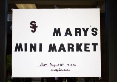 St. Joseph’s hosts mini market for Mary’s Haven
