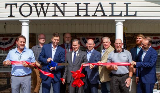 Pine Level marks 2 years as town with Town Hall grand opening, ribbon-cutting