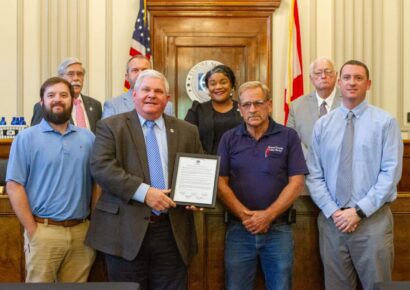 Elmore County Commission honors Mitch Savage for 28 years of service