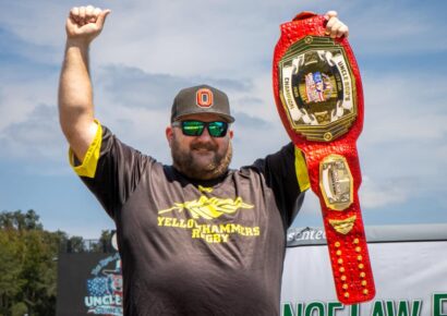 Prattville resident, J.D. Miller, wins Uncle Bob’s first annual hot dog eating contest at 17 Springs