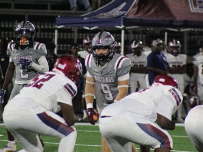 Mustangs Dominate Park Crossing 33-0 for Region Win