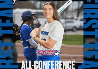Marbury Alum Addyson Jarman Named All Conference and Freshman of the Year for Southern States Athletic Conference After First Year at Faulkner