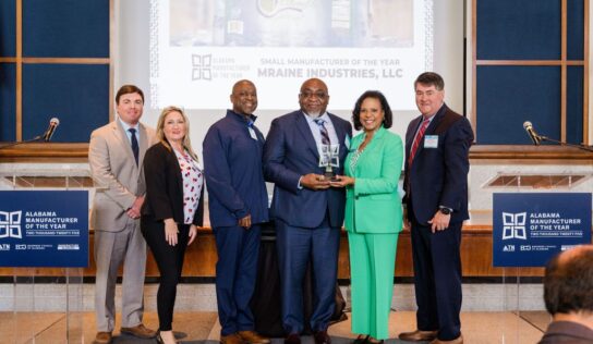 Eleven86 Real Artesian Water wins Alabama’s 2025 Small Manufacturer of the Year Award
