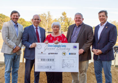 Town of Elmore breaks ground on new community center