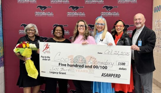 Coosada Elementary’s adaptive PE program receives $500 Legacy Grant