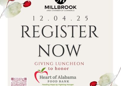 Millbrook Area Chamber of Commerce names Heart of Alabama Food Bank as 2025 Nonprofit of the Year
