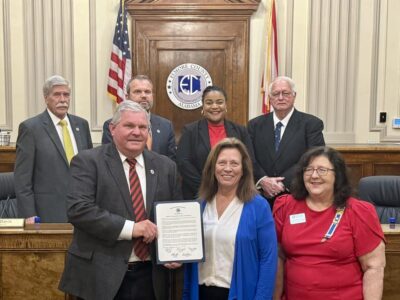 Elmore County Commission presents NSDAR with America’s Semiquincentennial Anniversary proclamation