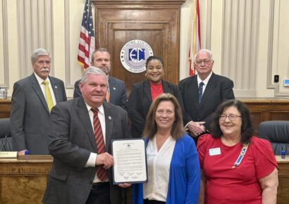 Elmore County Commission presents NSDAR with America’s Semiquincentennial Anniversary proclamation