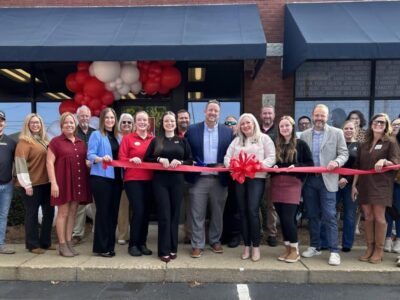 ALFA Chris Britton Agency celebrates their new agency with a Prattville Area Chamber of Commerce Ribbon Cutting