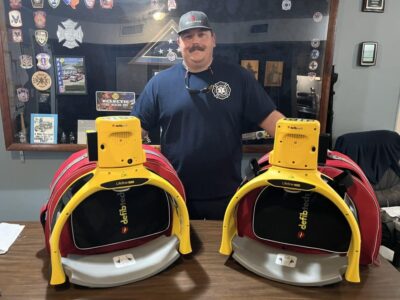 Burt family donation, EMS Grant equip Eclectic Fire Department with lifesaving CPR devices