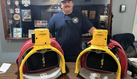 Burt family donation, EMS Grant equip Eclectic Fire Department with lifesaving CPR devices