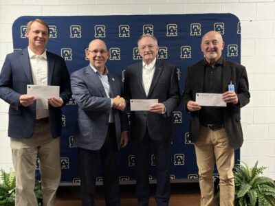 Senator Clyde Chambliss Presents Check to Central Alabama Community College