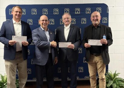 Senator Clyde Chambliss Presents Check to Central Alabama Community College