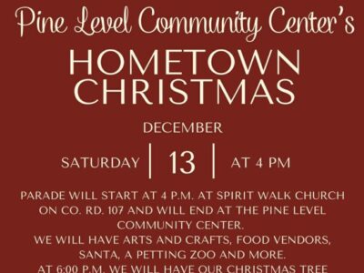Pine Level launches first Hometown Christmas, pairing festivities with toy drive for foster children