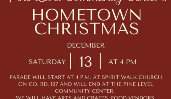 Pine Level launches first Hometown Christmas, pairing festivities with toy drive for foster children