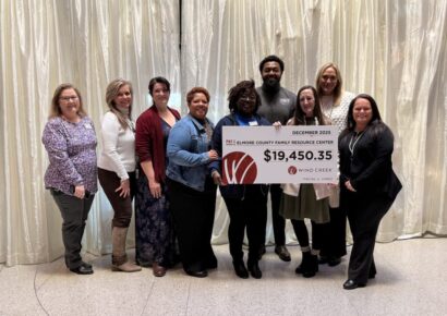 Elmore County Family Resource Center receives major Wind Creek Casino donation