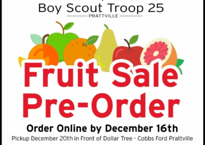 Fruit Sale: Prattville Boy Scout Troop 25 Fundraiser