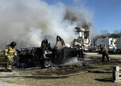 Local RV park fire claims one life, damages two campers