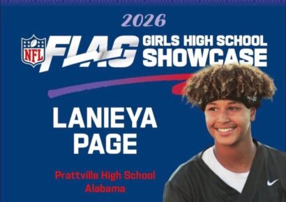 Prattville’s Lanieya Page selected to compete in the NFL Girls High School Showcase