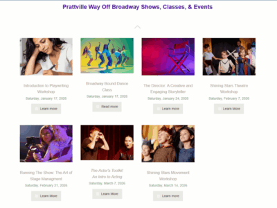 Way Off Broadway Theatre announces expanded theatre education programming for 2026