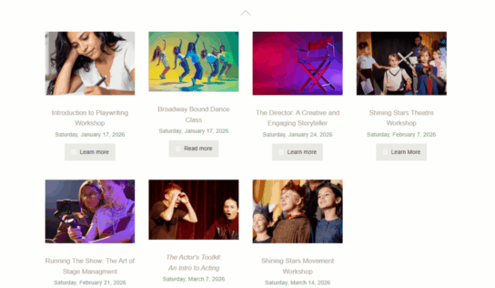 Way Off Broadway Theatre announces expanded theatre education programming for 2026